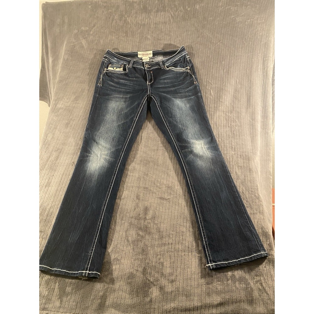 NYC Hydraulic denim Premium Crafted Womens Jeans Size 18 - Picture 3 of 16